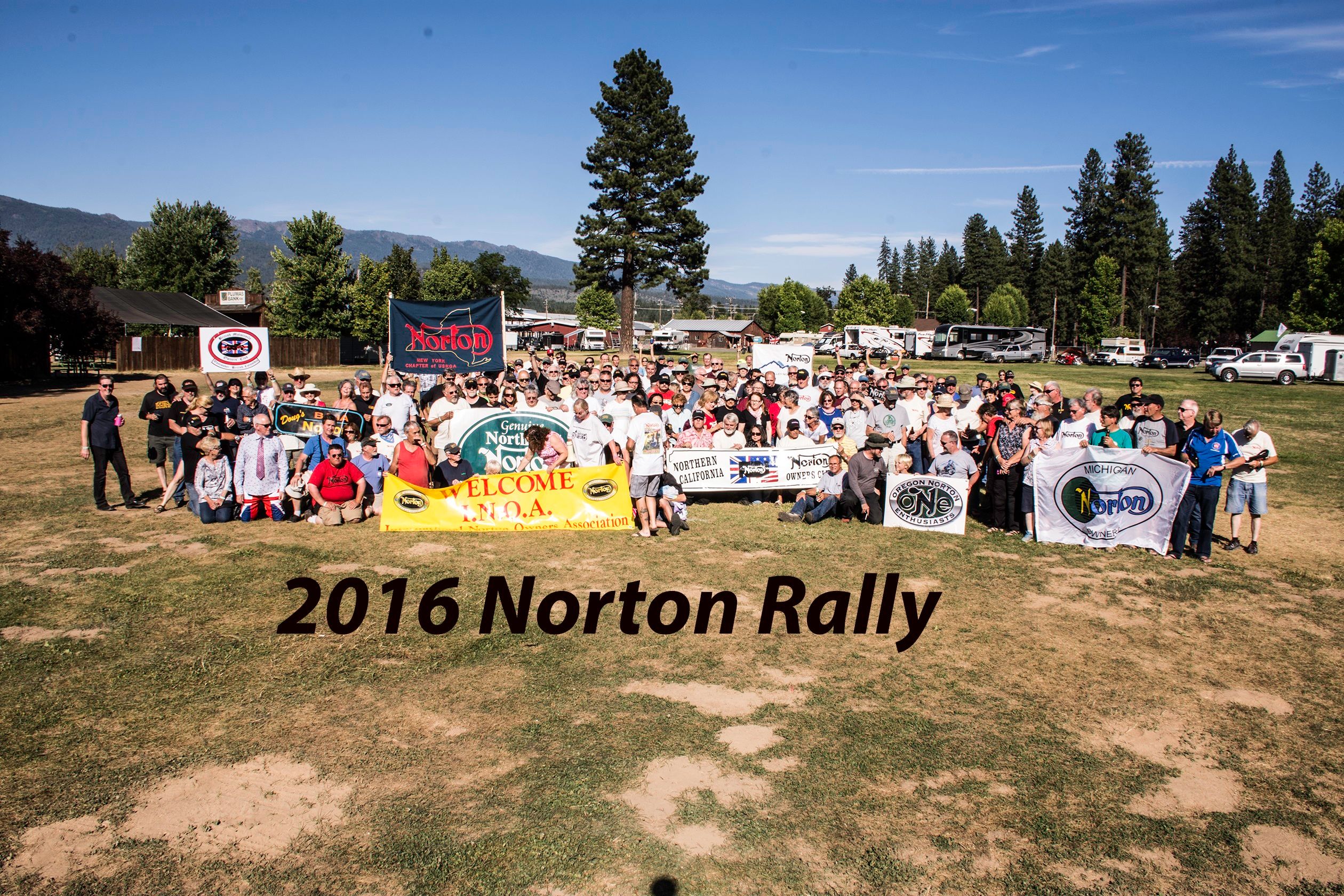 2016 Norton Rally participants.