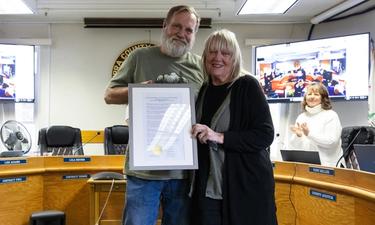 Sierra County Board Honors Retired Public Works Director Bryan Davey