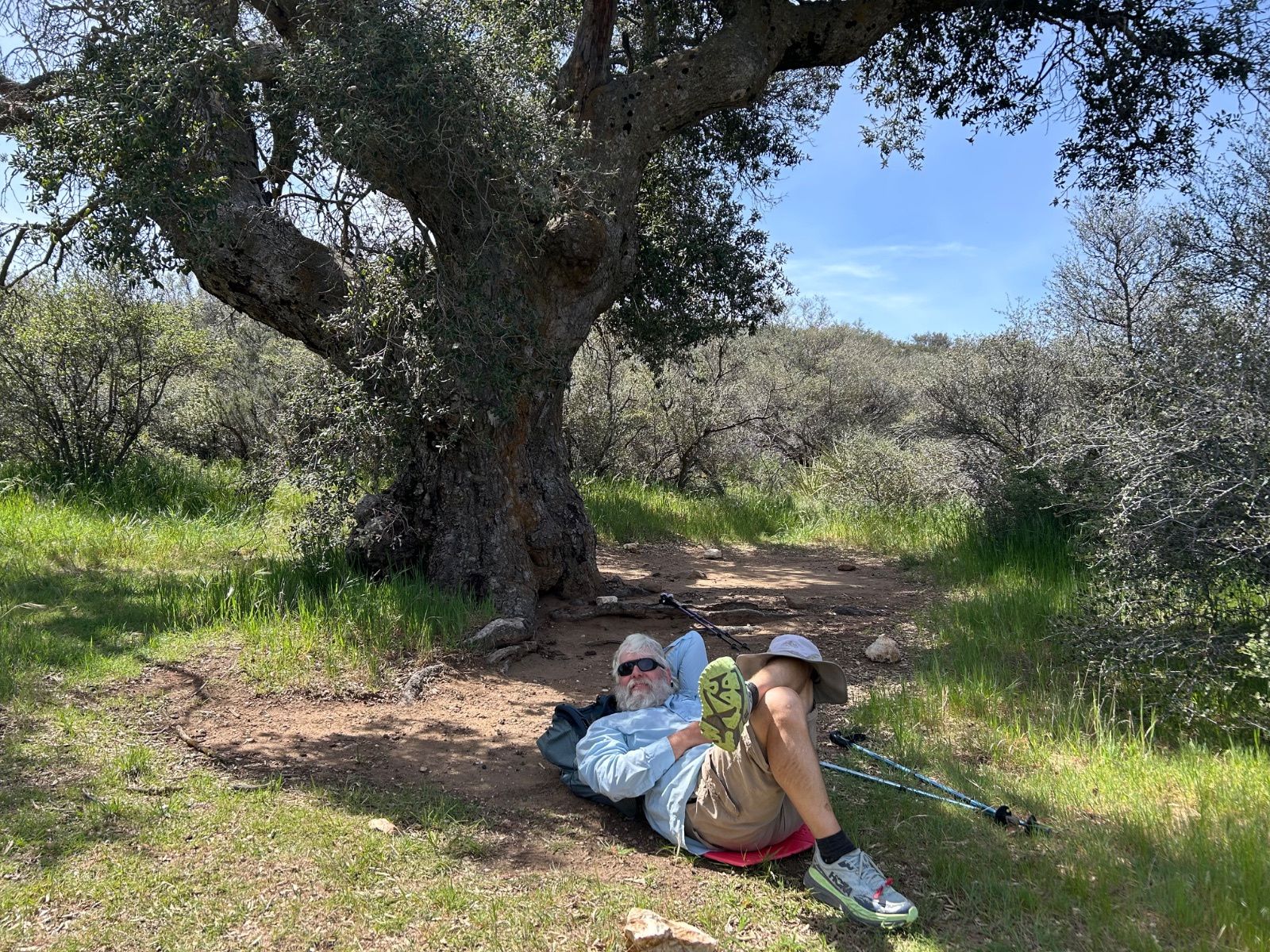 Kristofzski on March 17, with 58 miles completed. Credit: John Kristofzski.