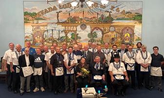 Nevada City Lodge Freemason Honored with Hiram Award