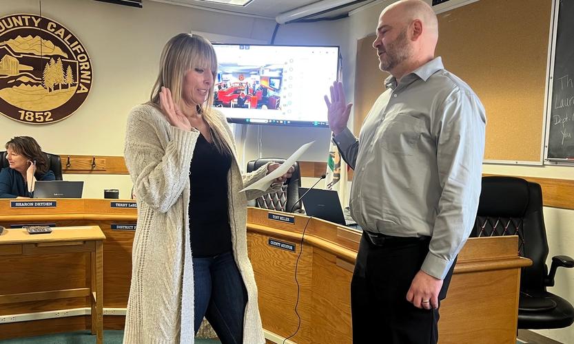 Sierra County Interviews and Swears In New Assessor