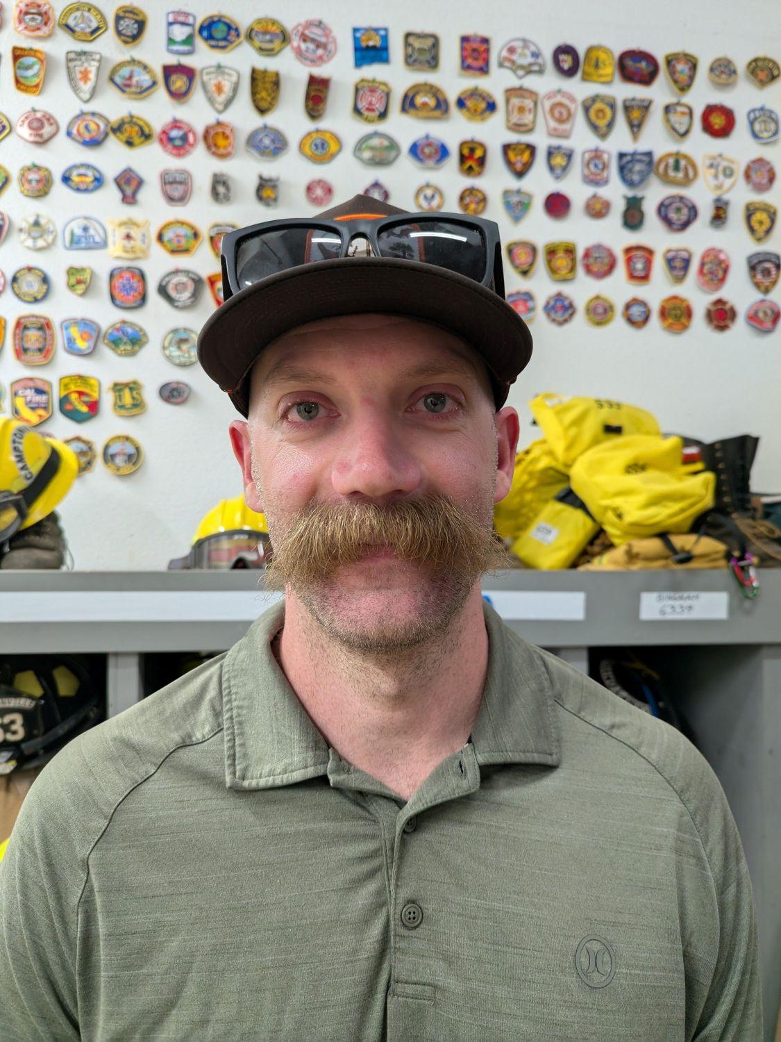 New CVFD Chief Danny Rasmussen. Credit: Shirley DicKard.