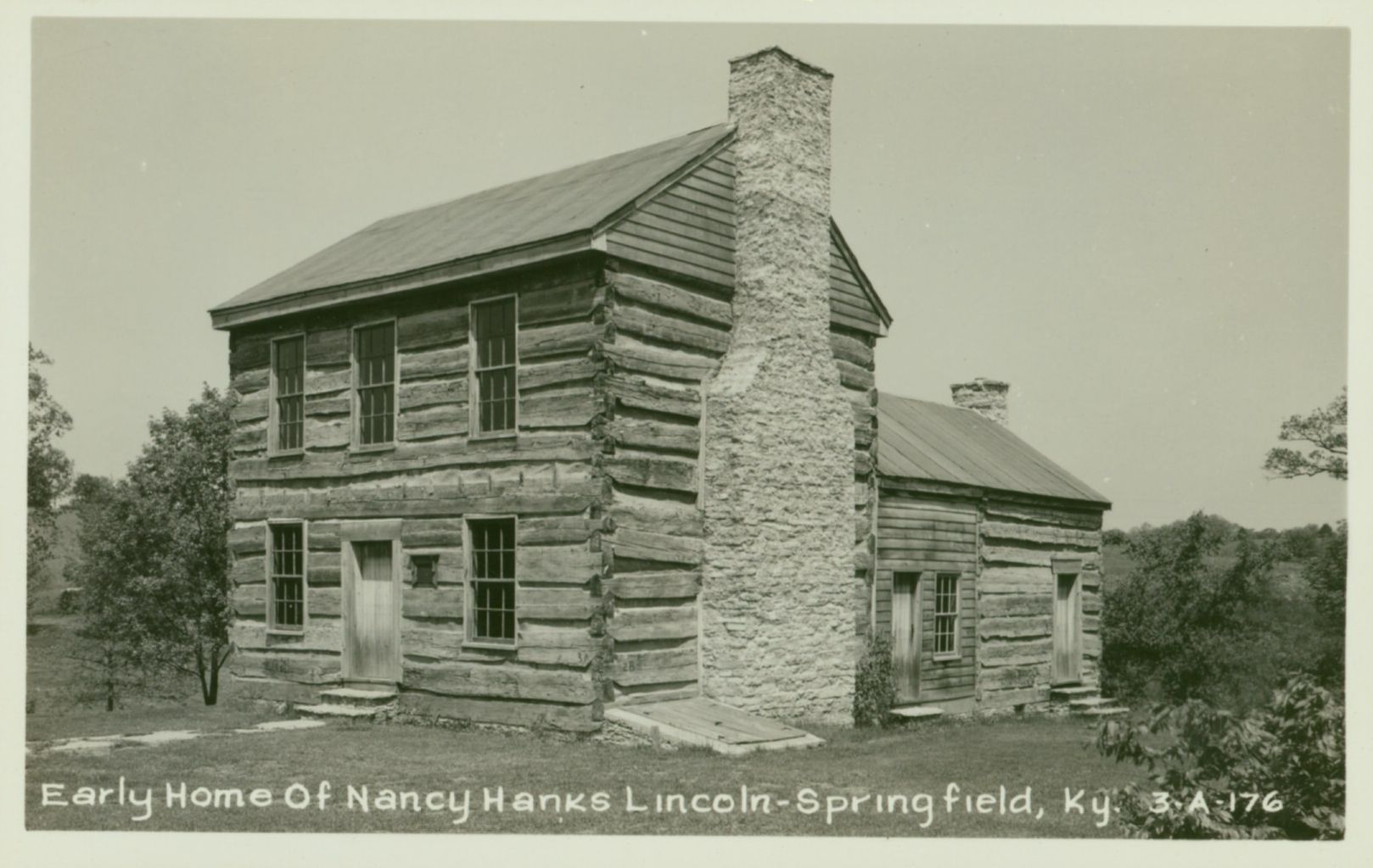 Early home of Nancy Hanks Lincoln.