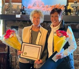 (Left to right) Mary Jungi and Susan Cross