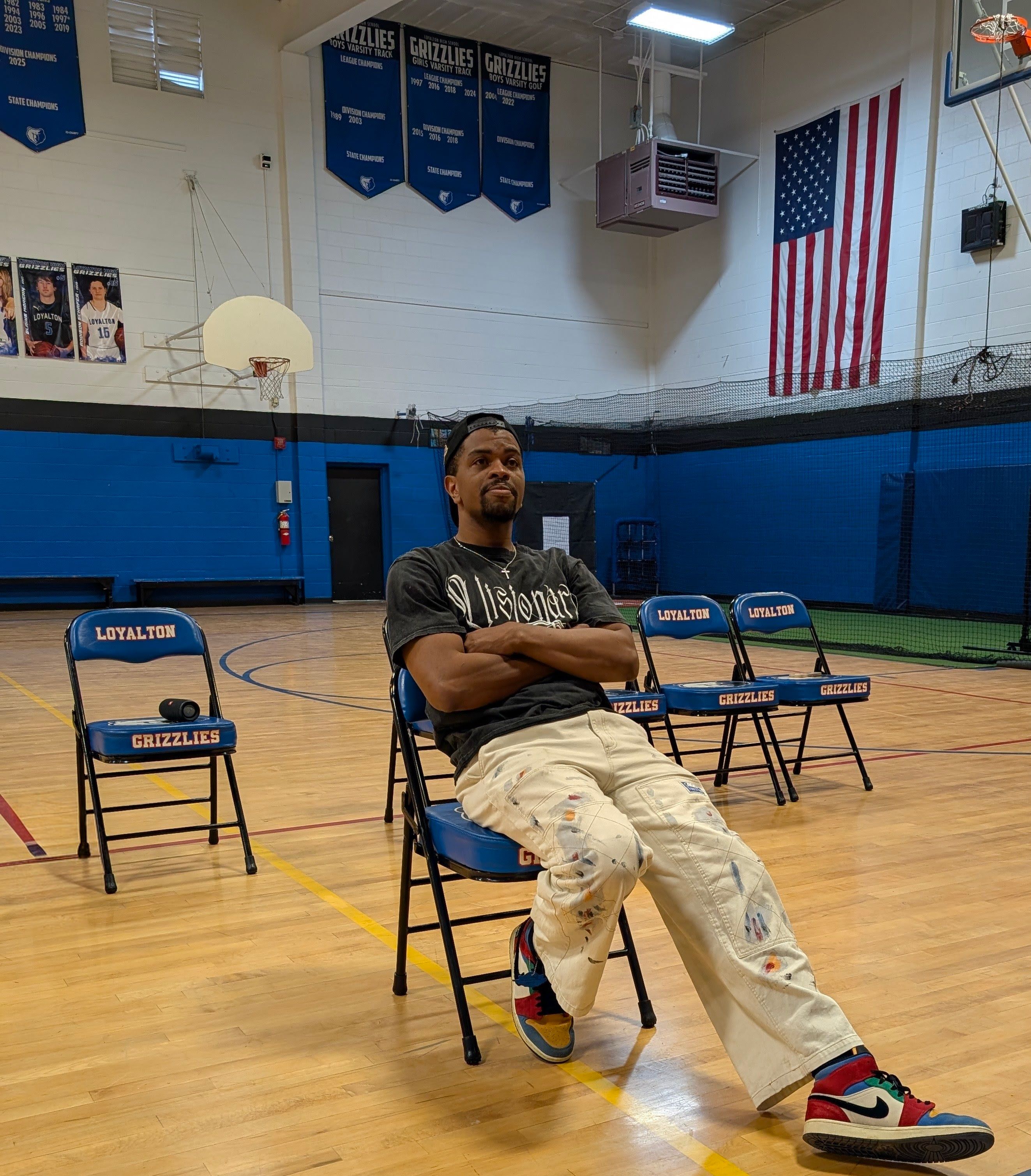 Leake at Loyalton High School.