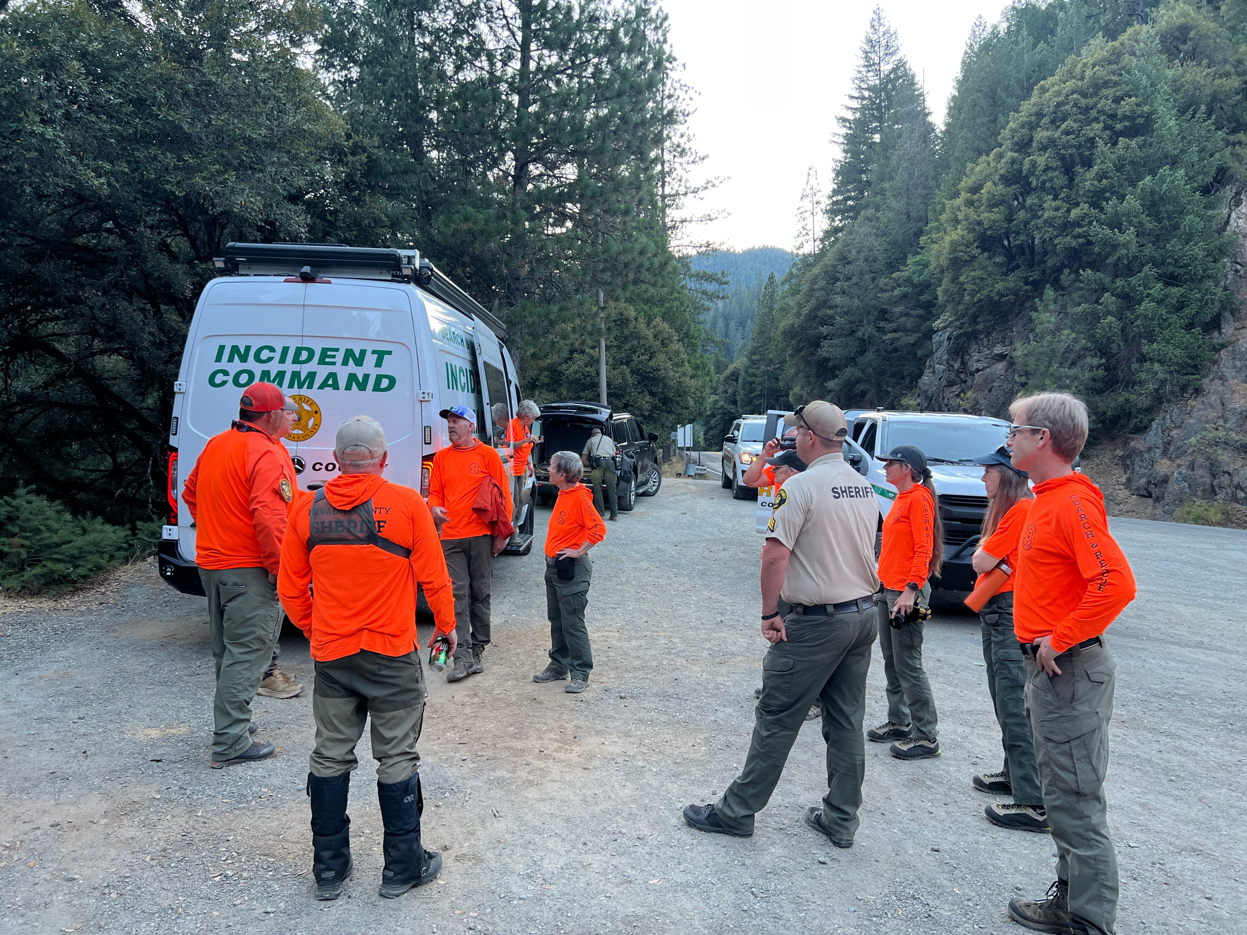 Nevada County Search and Rescue assisted with the search for Gil Clark.