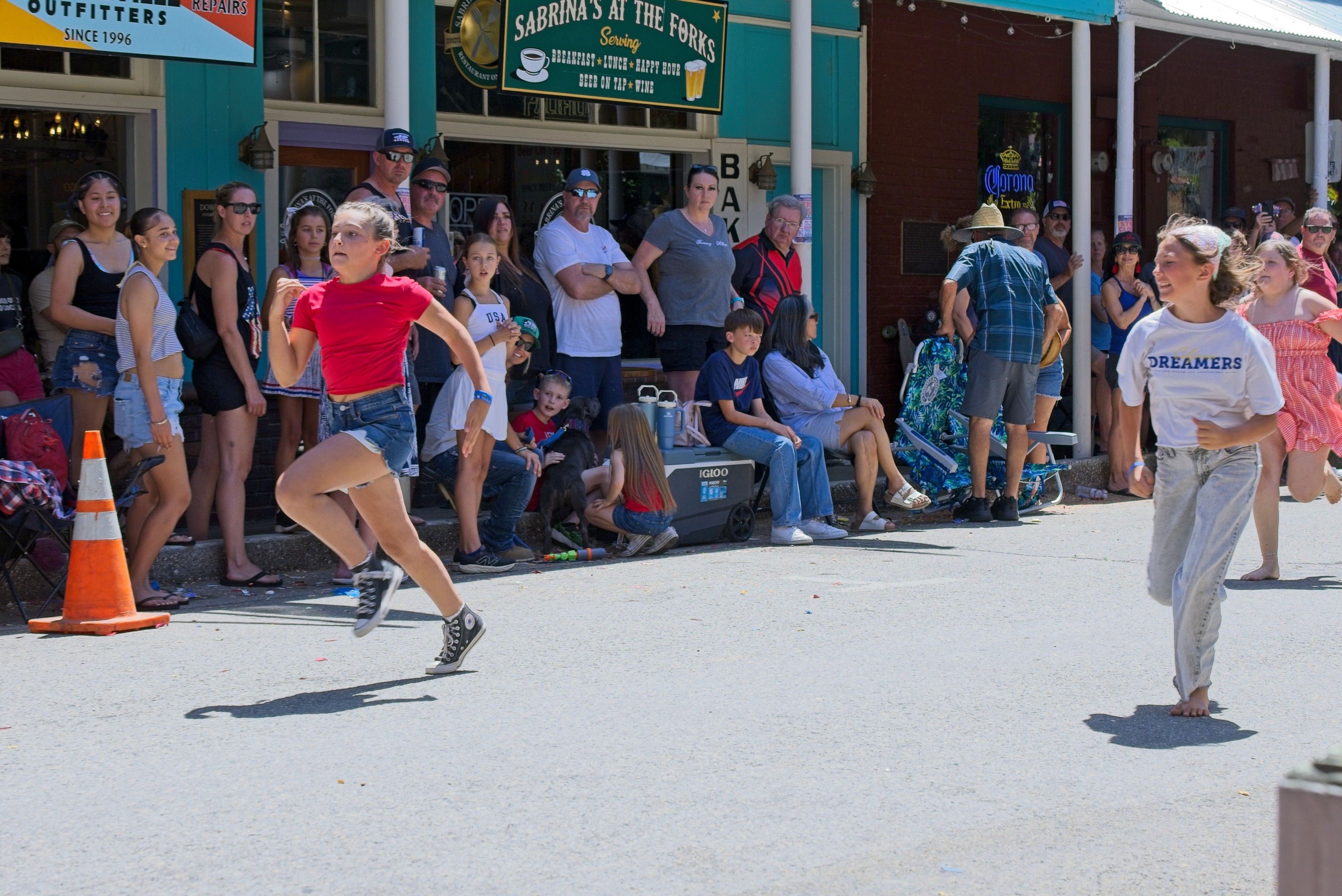 10-year-old girls’ race.