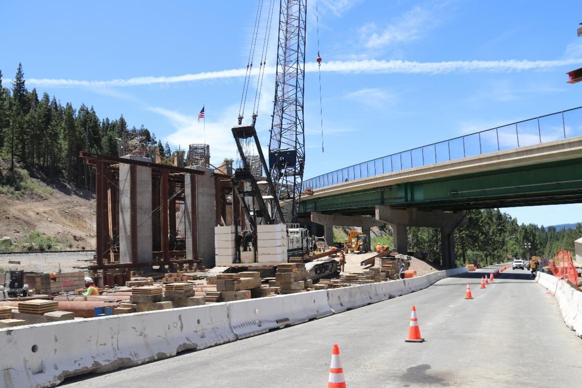 Construction for the Soda Springs Pavement Rehabilitation Project