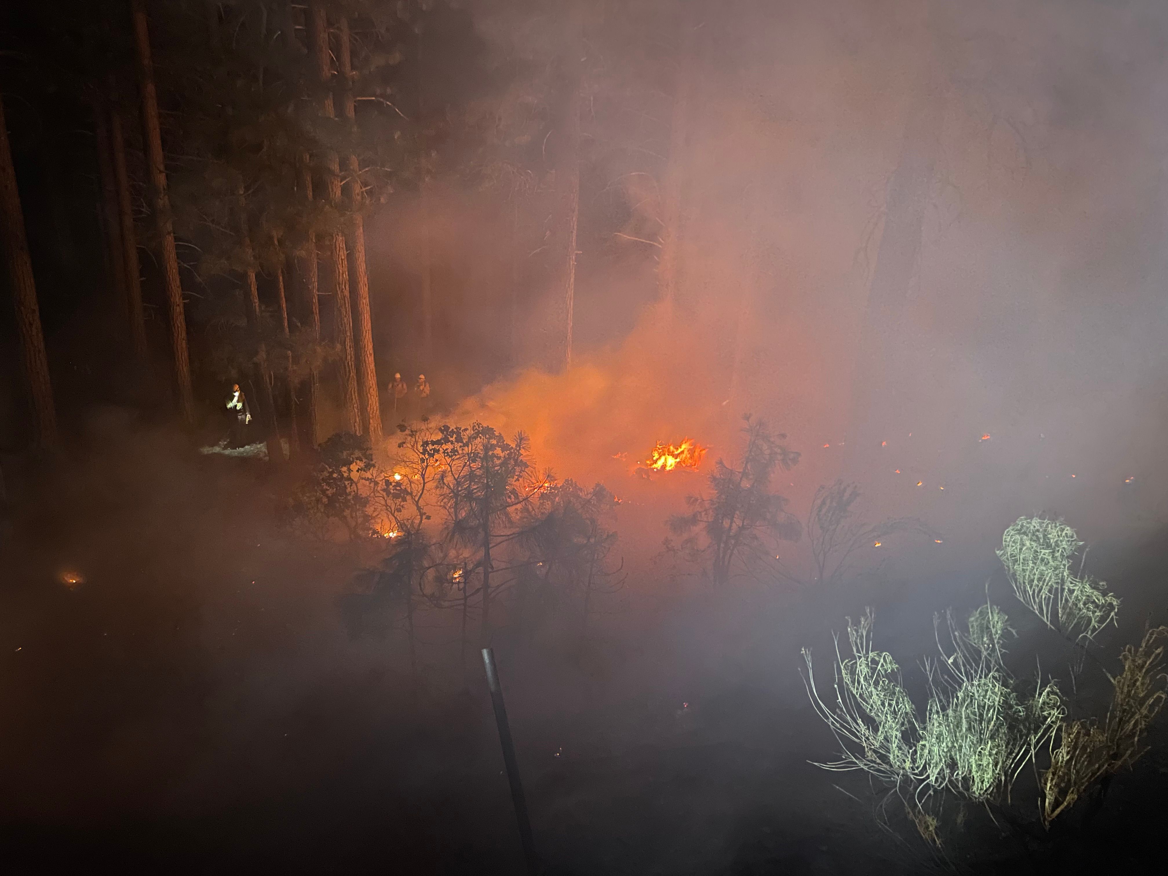 Firefighters Respond to River Fire, Forest Service Urges Caution