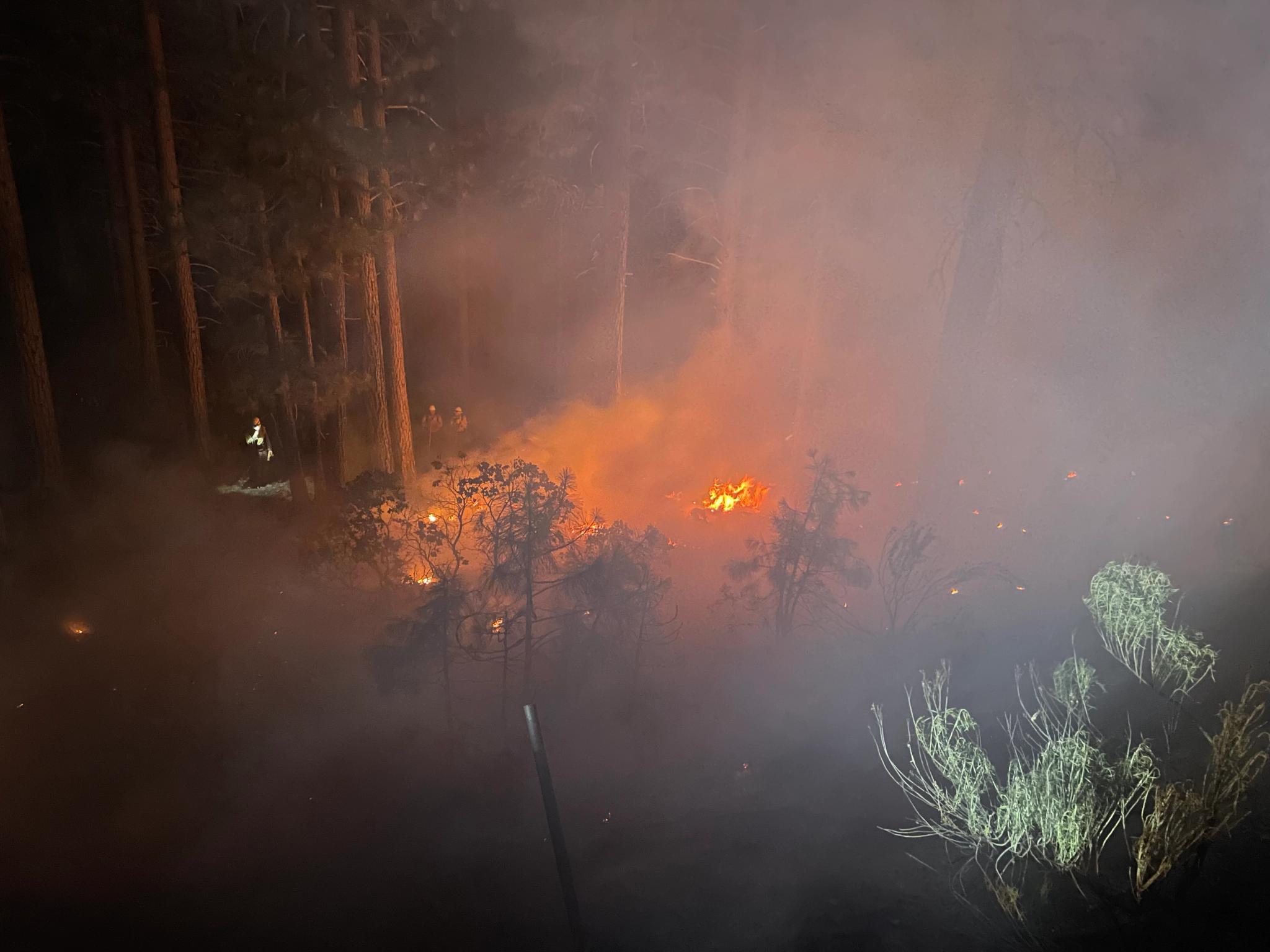 Firefighters Respond to River Fire, Forest Services Urges Caution