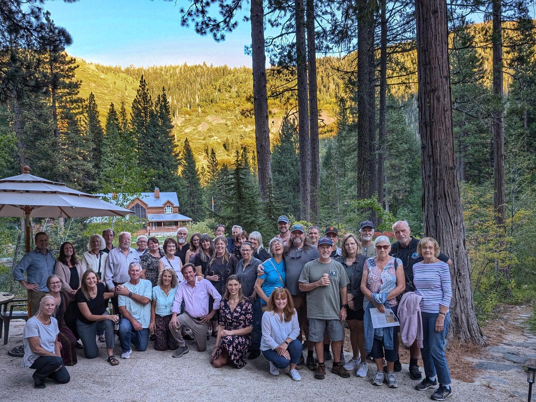 Chamber members gather at Big Springs Gardens