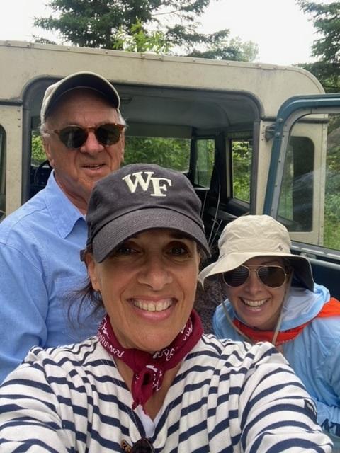 Lenny (left) and children