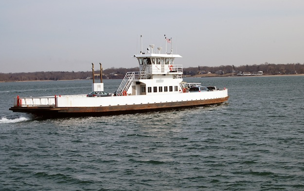 The ferry.