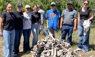 FFA Students Join Sheriff in Ranch Cleanup Drill