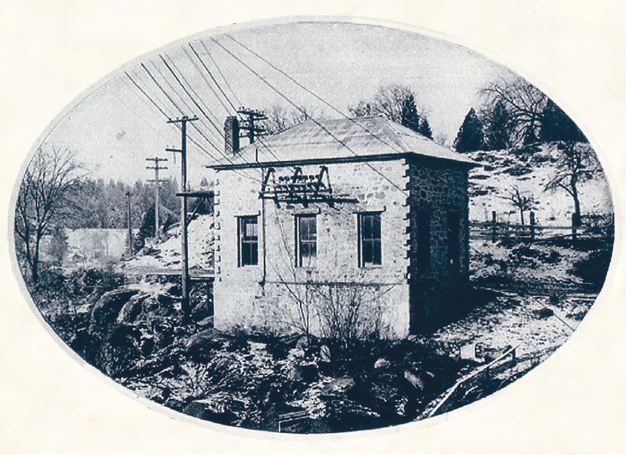 The Nevada City substation.