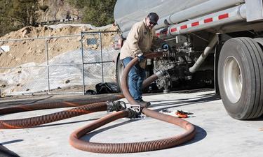 Downieville Gas Station Tanks Filled