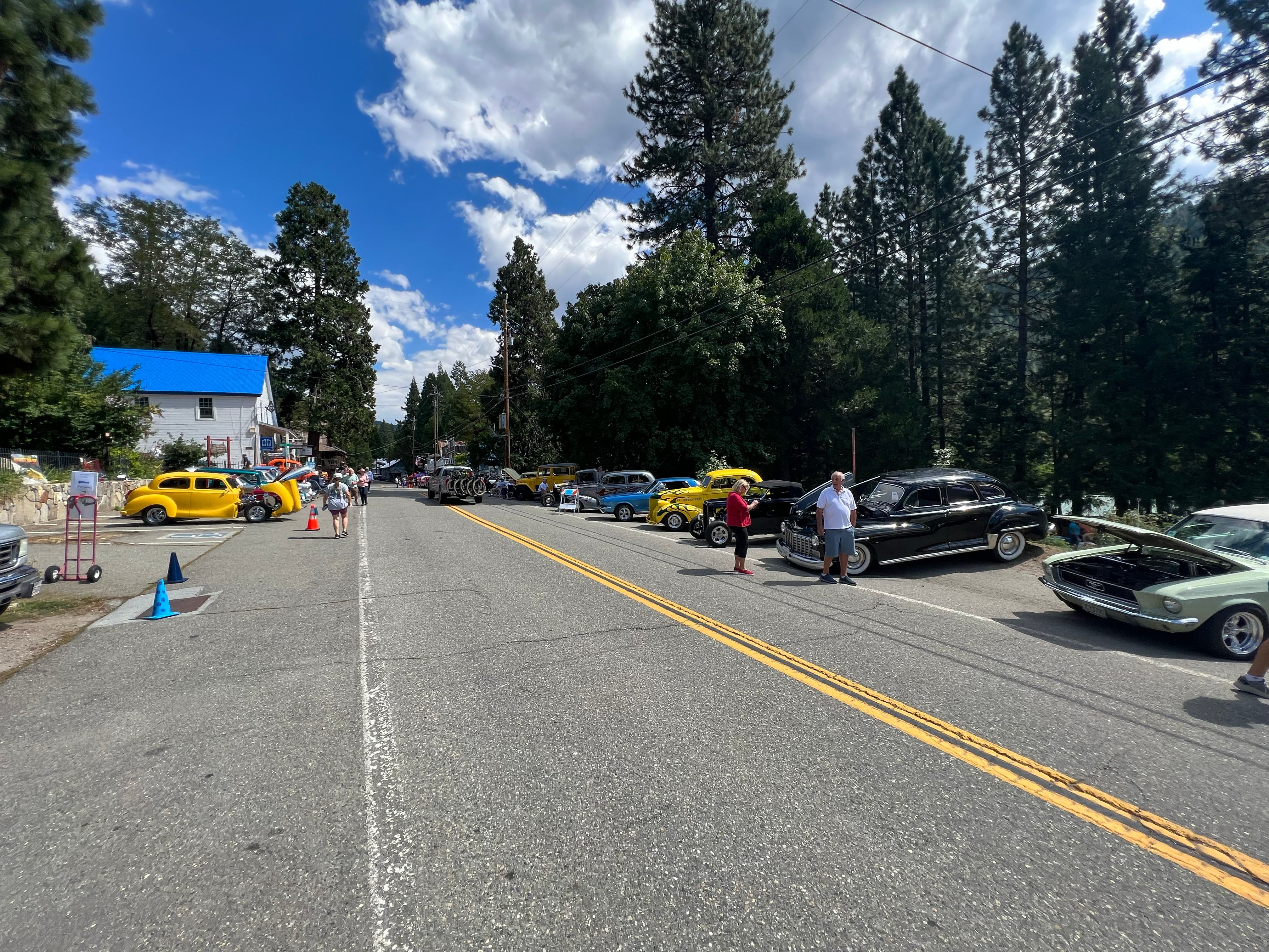 The 2023 Big City Rod Run on Main Street in Sierra City