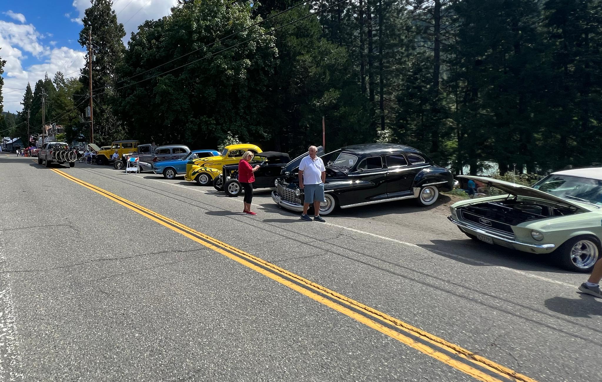 The 2023 Big City Rod Run on Main Street in Sierra City