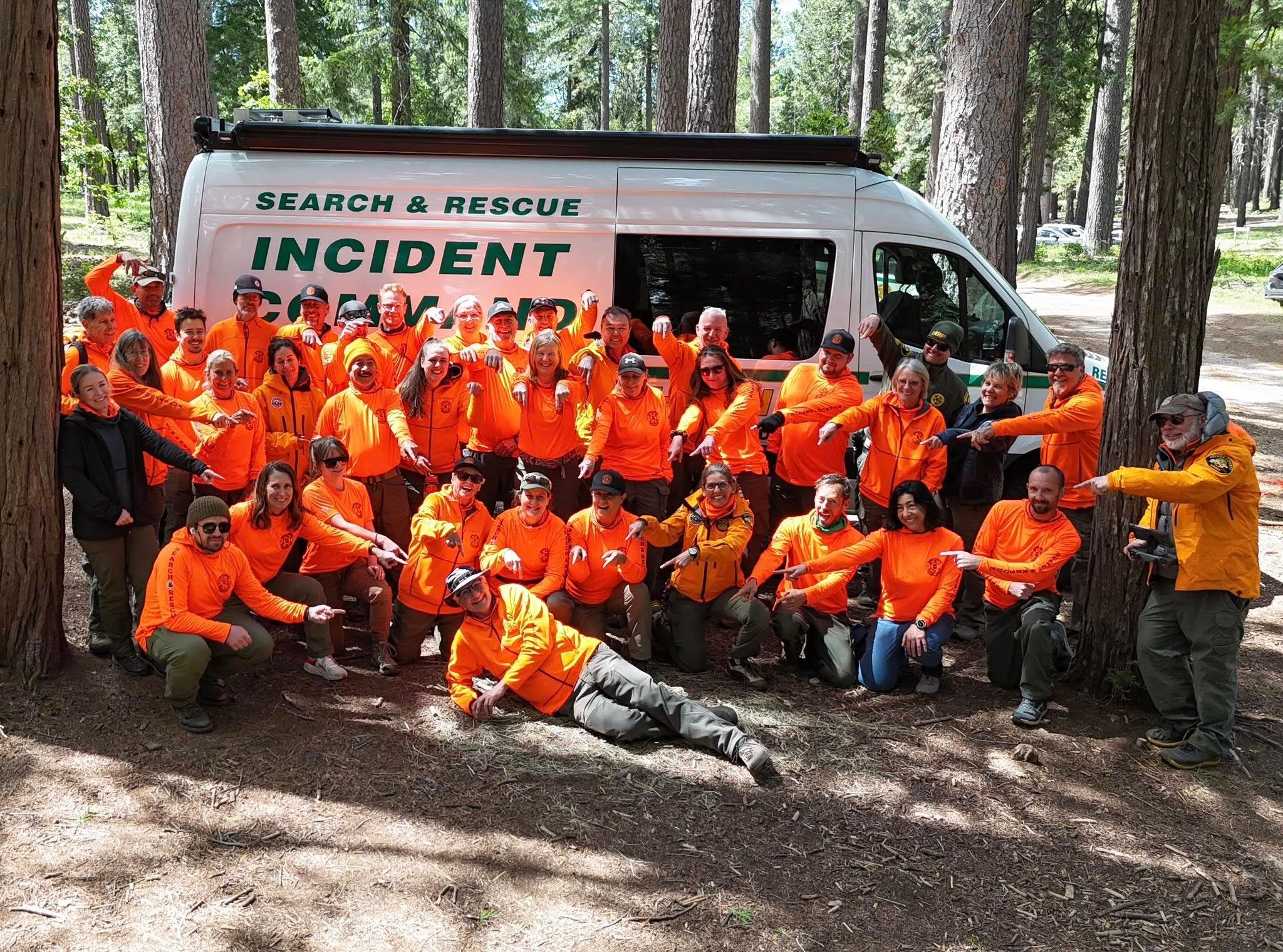 2026 Search and Rescue Academy graduates. Credit: Nevada County Sheriff’s Search and Rescue.