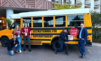 CA Superintendent Candidate Gus Mattammal Visits Downieville