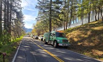 Firefighters Contain North Fire Near Crescent Mills