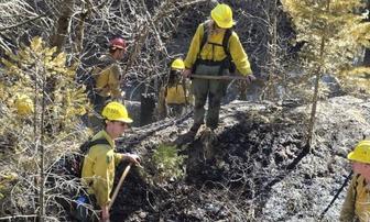 Squirrel Fire Quickly Contained East of Quincy