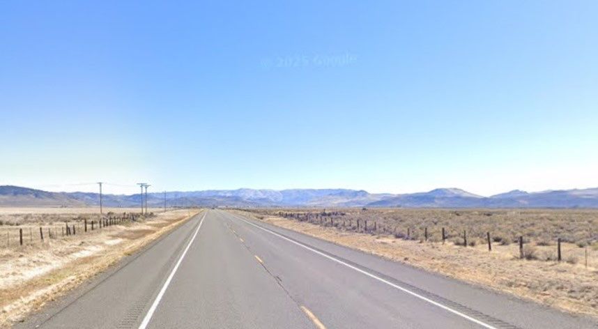 A photo of Highway 70 through the Sierra Valley shared by Caltrans.