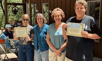 Young Sierra County Historians Receive Awards