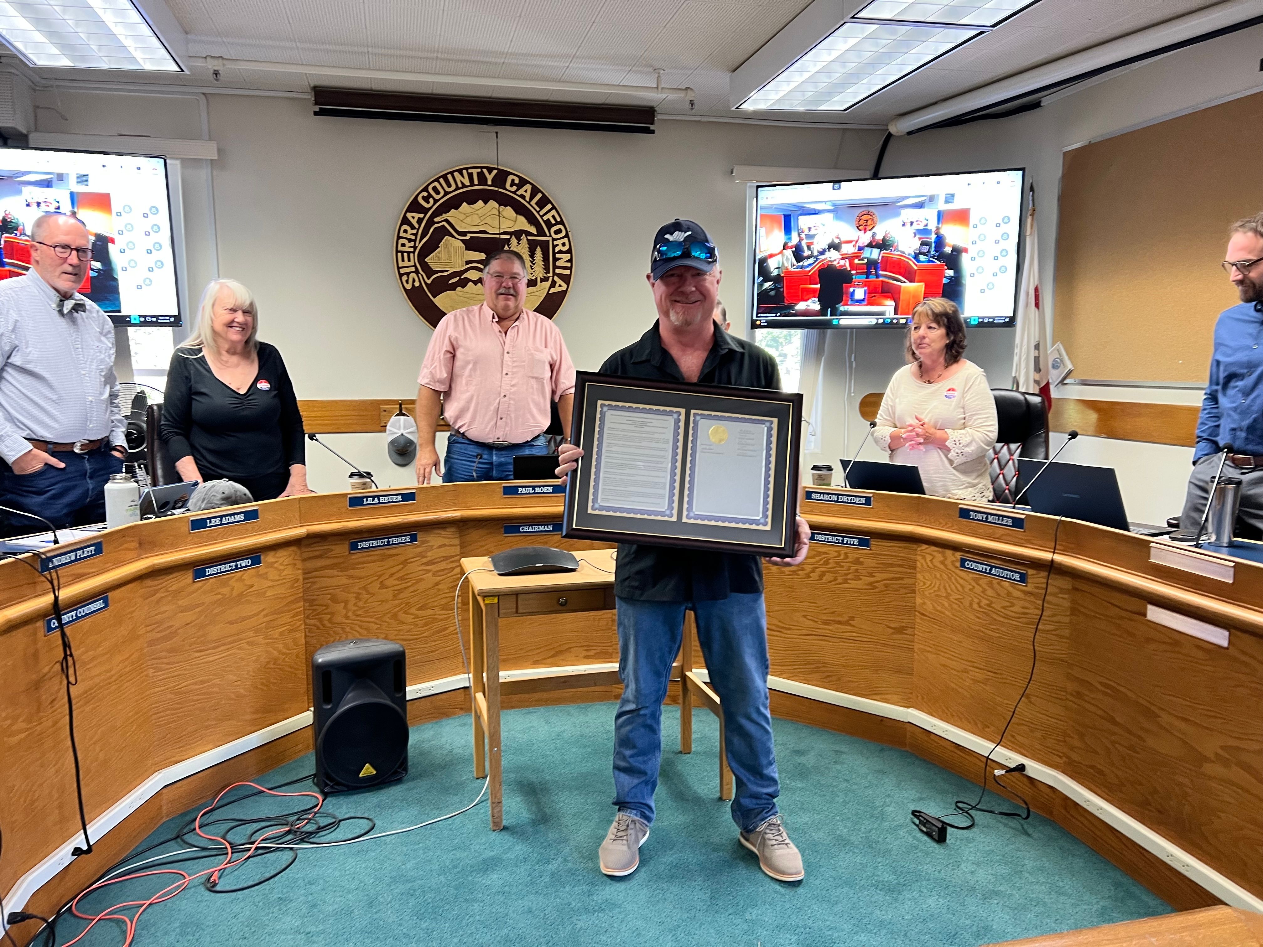 Sierra County Honors Schools Superintendent Berardi After Retirement