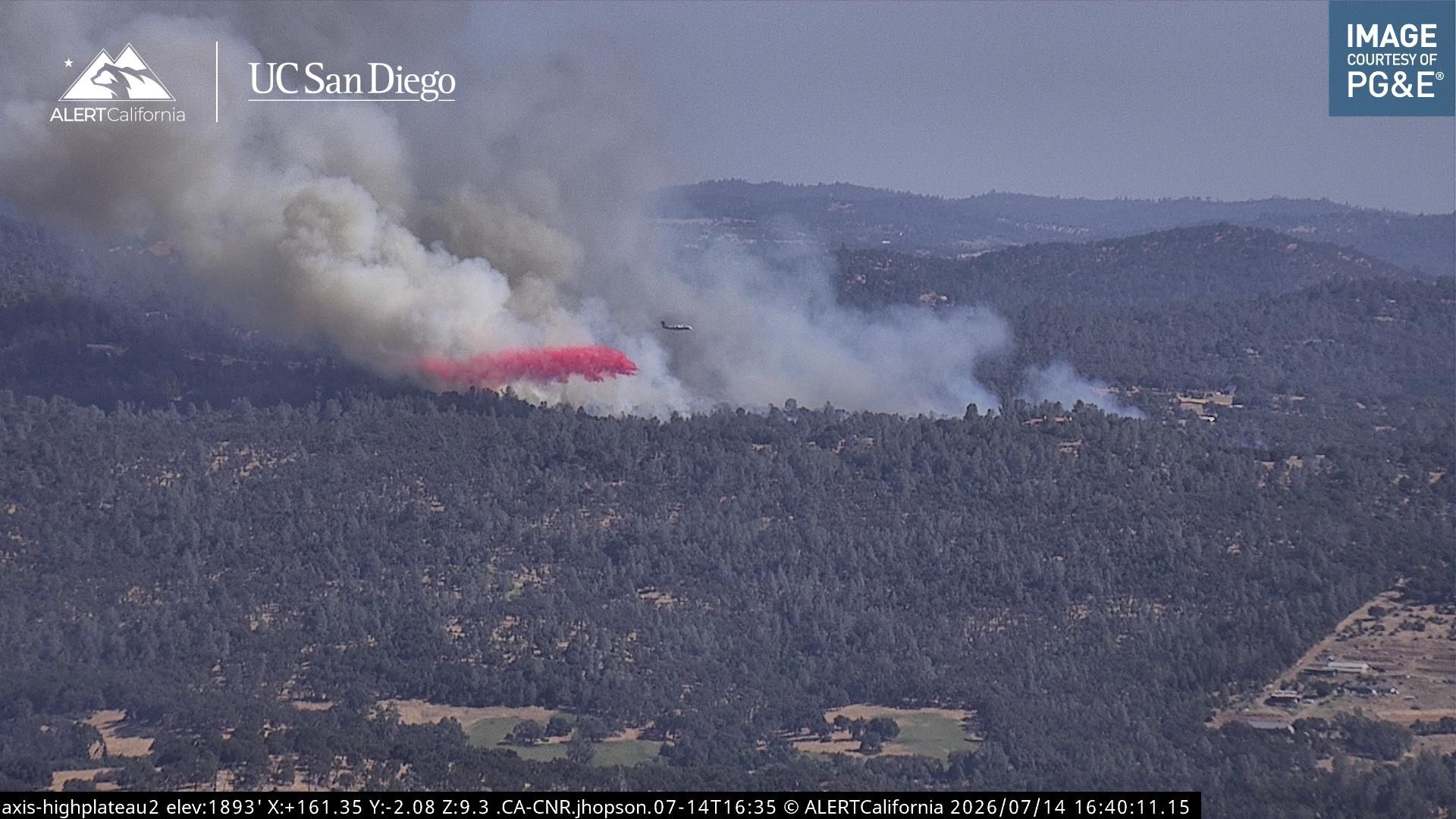 Kearney Fire Surges Near Smartsville