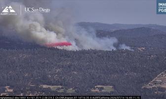 Kearney Fire Surges Near Smartsville