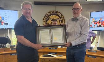 Sierra County Honors Lee Brown After Retirement