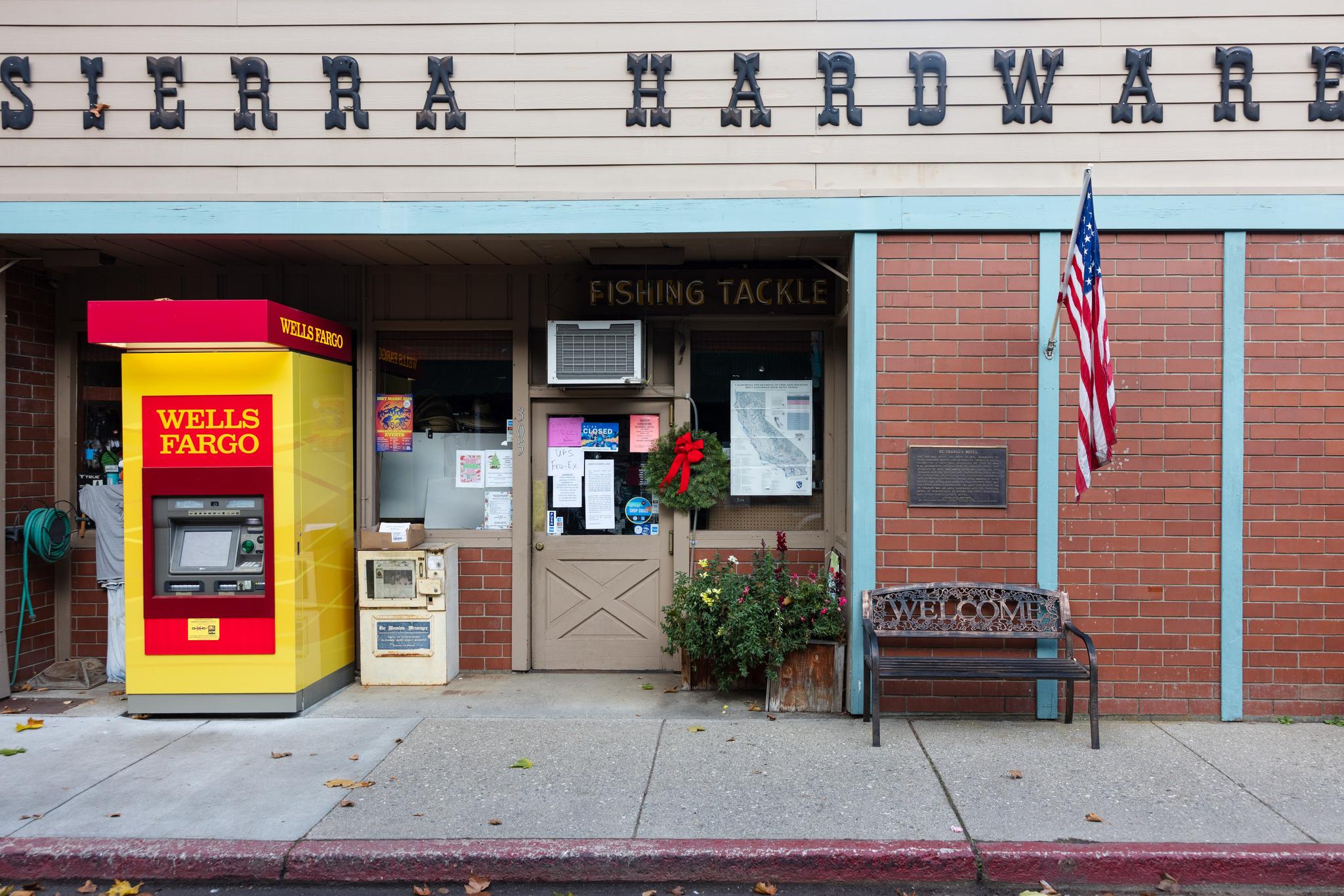 Sierra Hardware in Downieville is temporarily closed while repairs are being made.