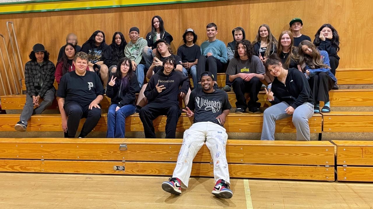 AGT Winner Brandon Leake Motivates Sierra County Students | The ...