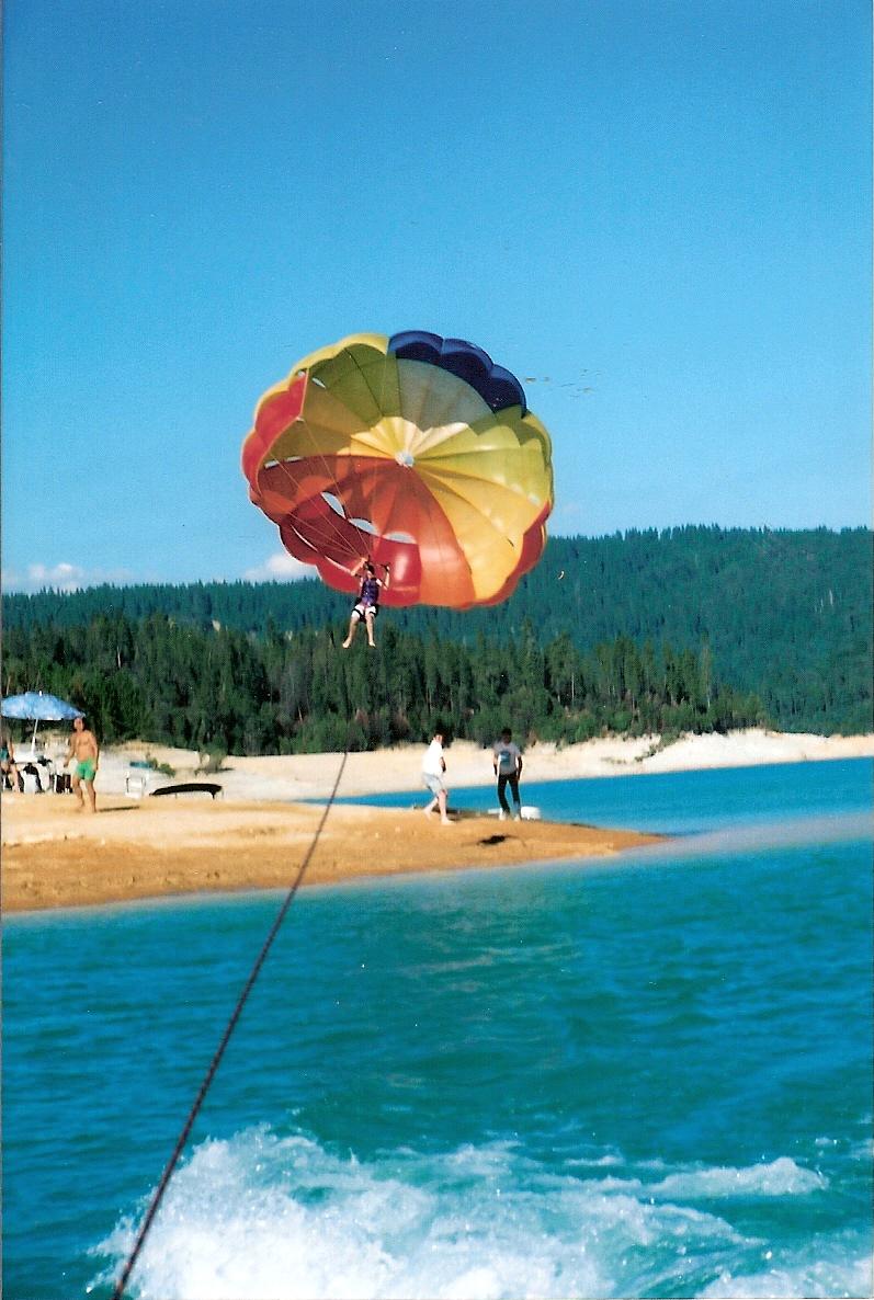 Rae Bell taking off. Photo by Michael Miller.