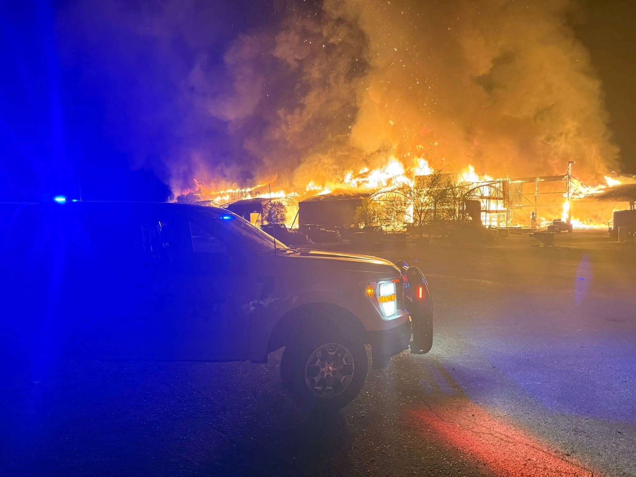 Historic Susanville Mill Destroyed in Early Morning Fire