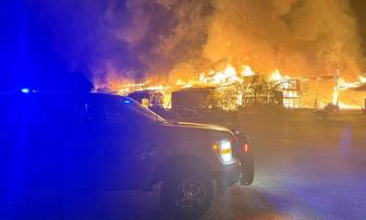 Historic Susanville Mill Destroyed in Early Morning Fire