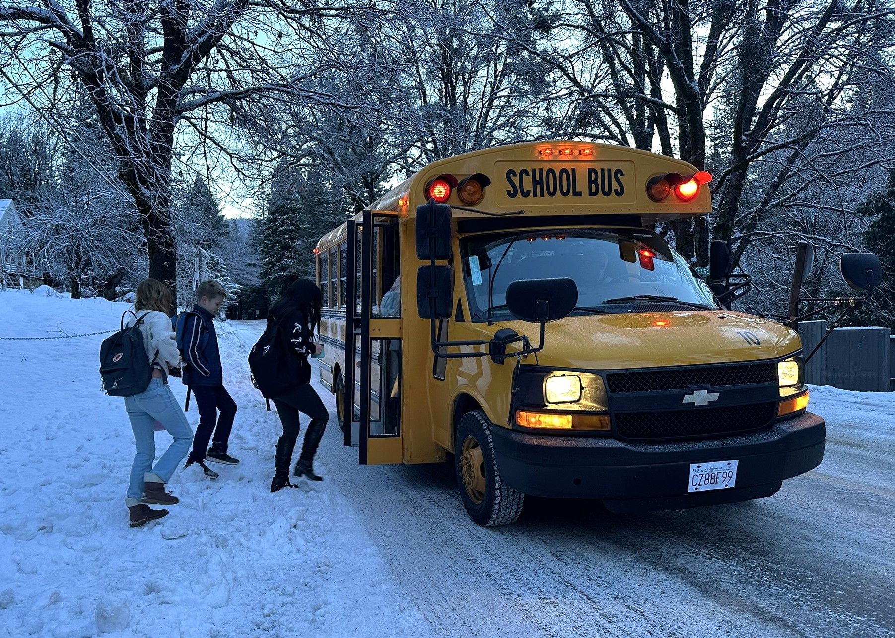 Sierra City School Bus Rides Again