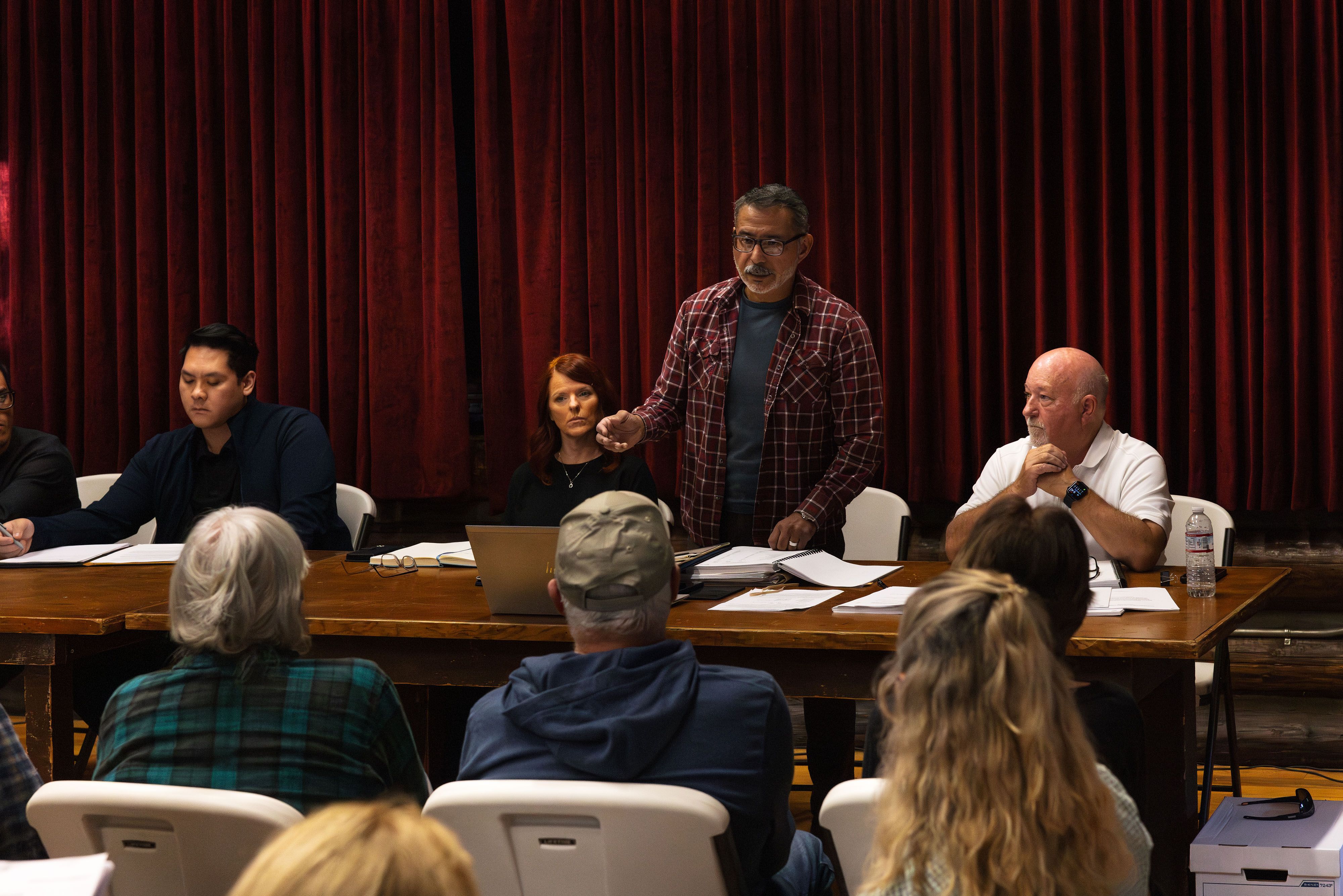 Larry Morales answers questions on behalf of Sierra Water Resources.