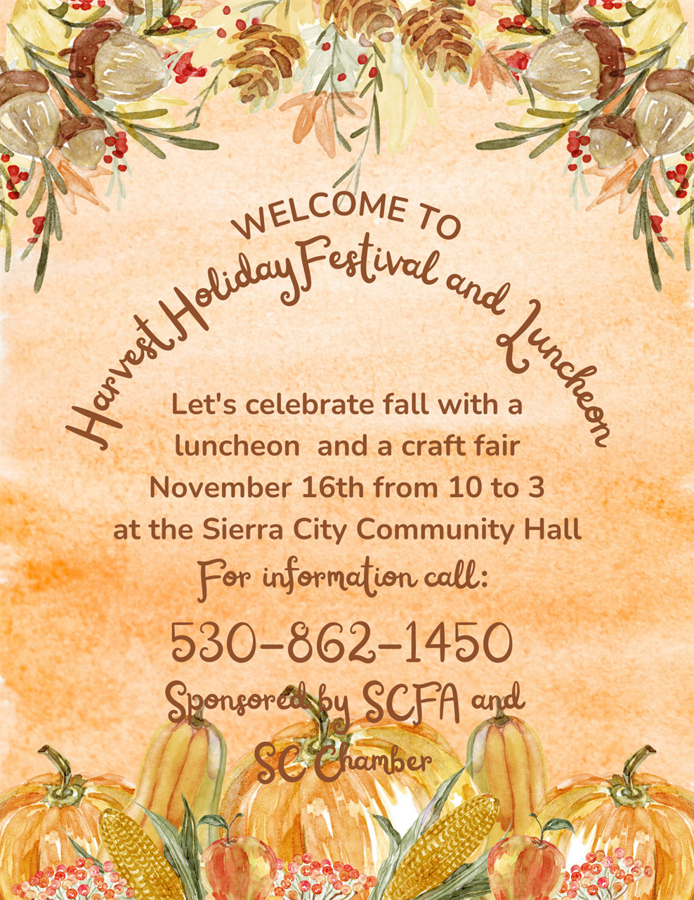 Harvest Festival flyer