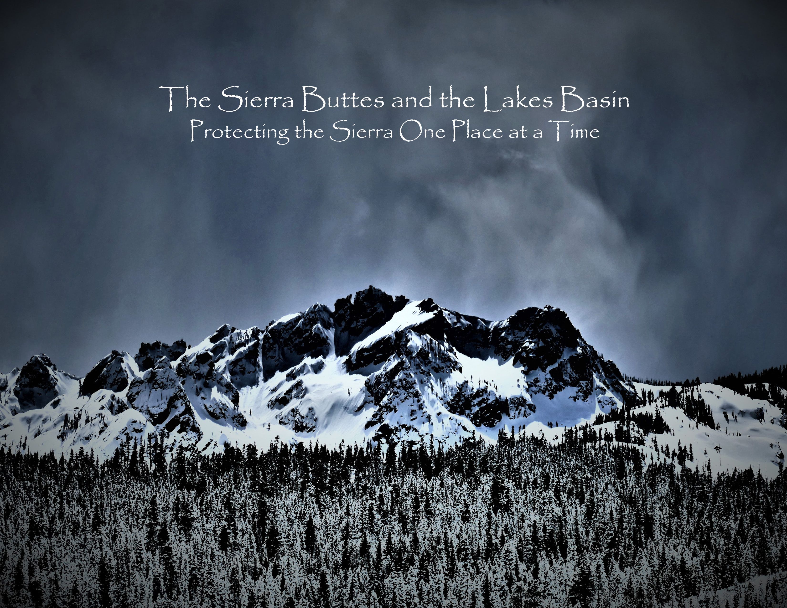 Mary Davey’s photograph, “Thunder Storm on the Sierra Buttes,” will be the cover art for the book to be released