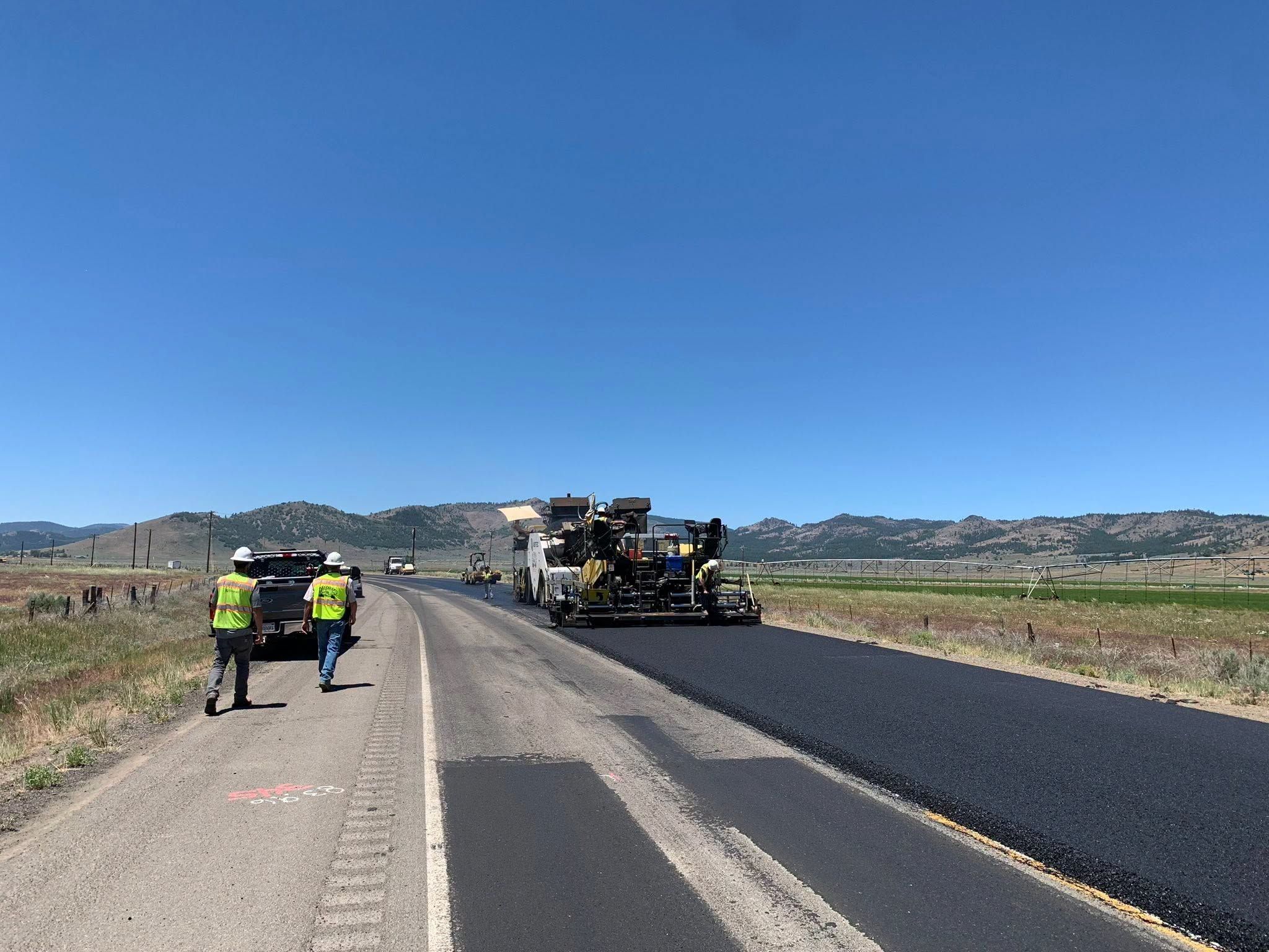Major Paving Finished on Highway 70 CAPM Project