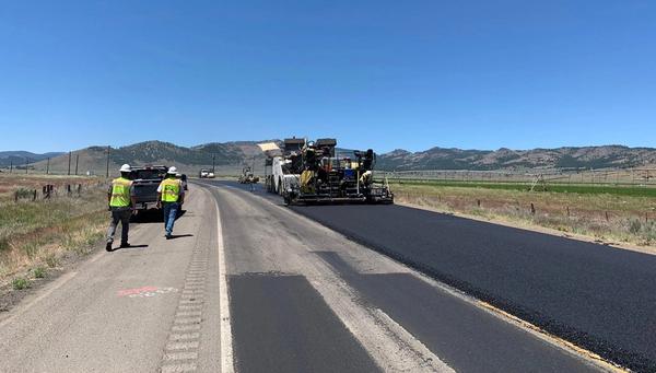 Major Paving Finished on Highway 70 CAPM Project
