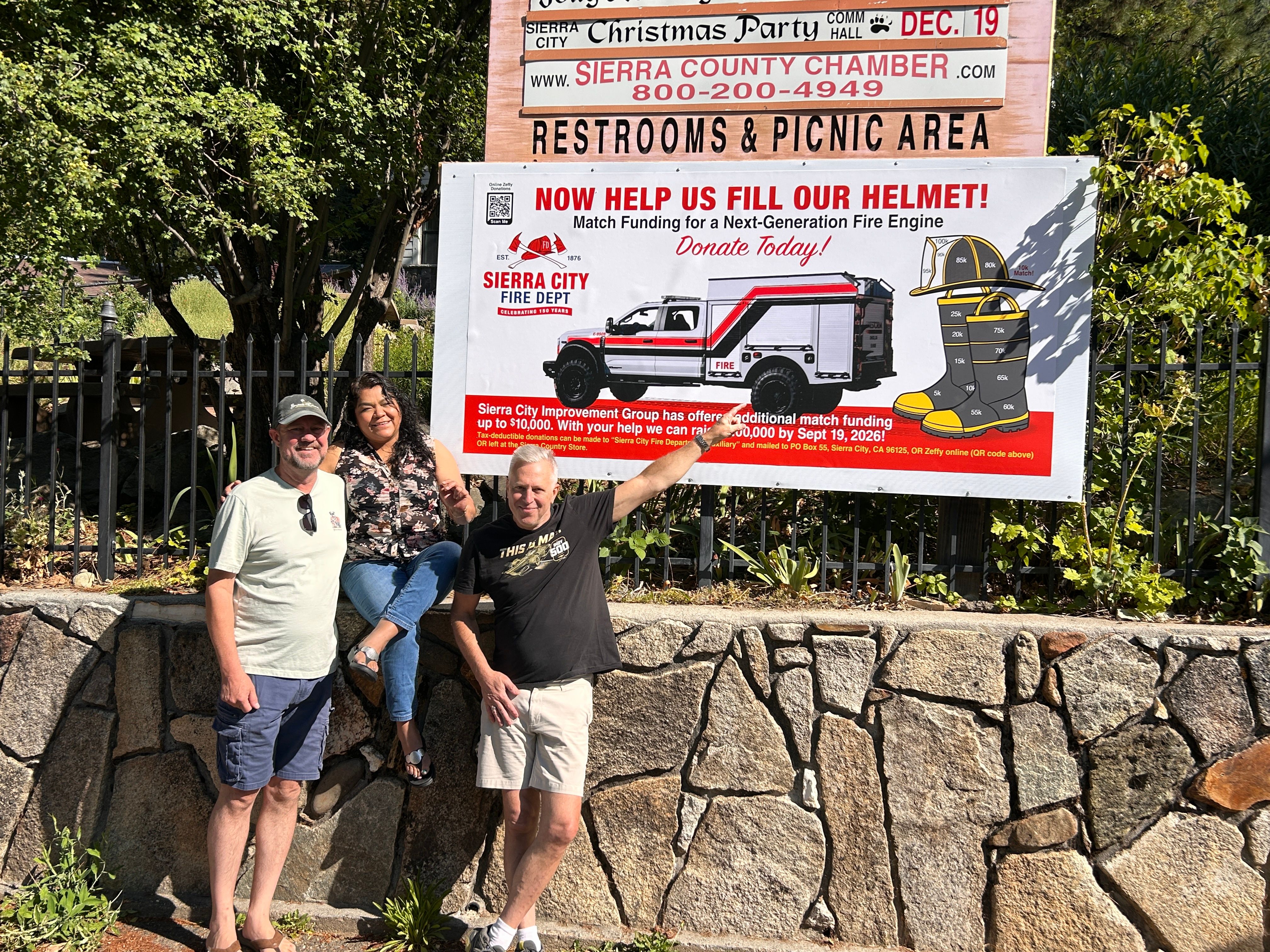 Sierra City Fire Engine Fundraiser Closes In on $85,000