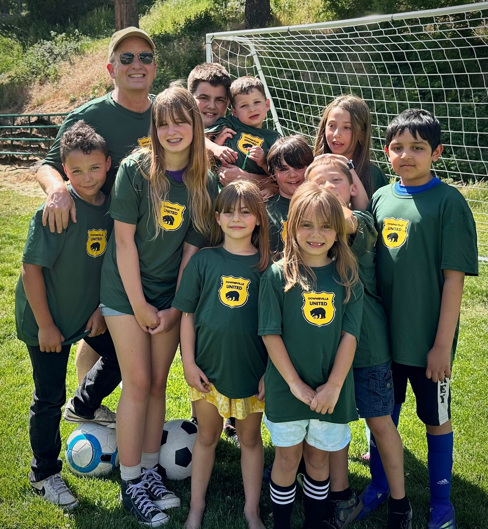 Coach Tom and the squad