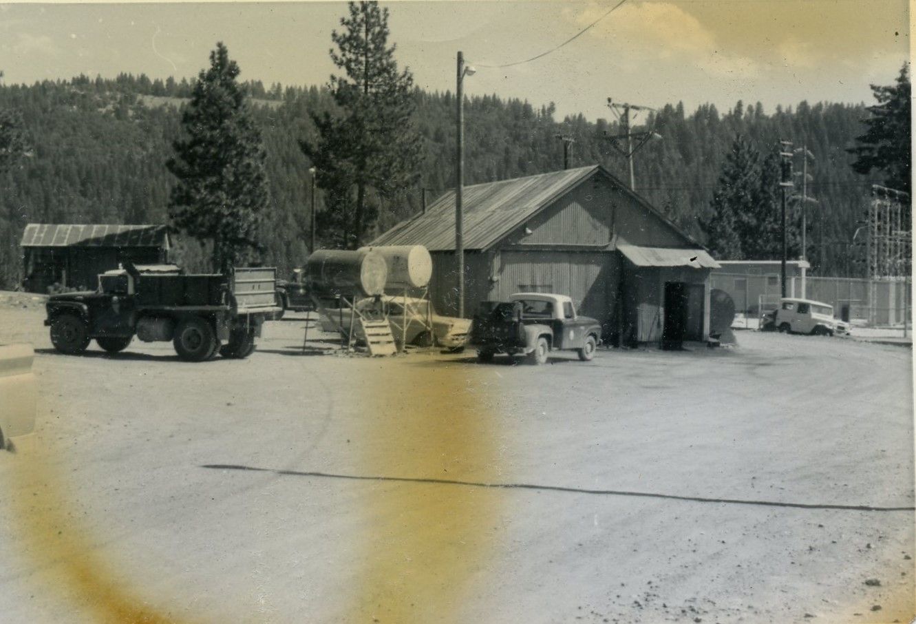 Alleghany County Yard, 1967.
