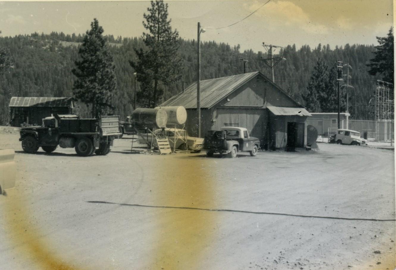 Alleghany County Yard, 1967.