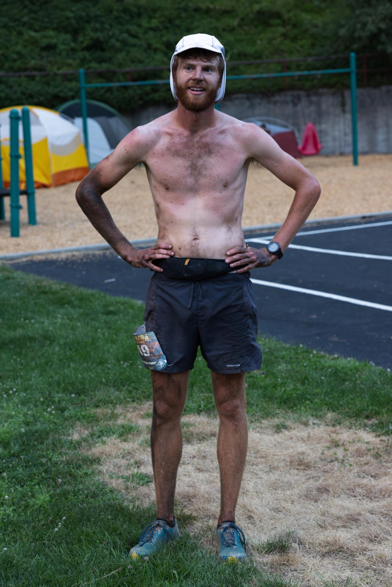 Doolan moments after his race win