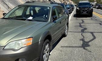 Highway Patrol Issues 21 Parking Tickets at Yuba River