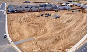 Construction Begins on Marigold Park Along Goldfields Parkway